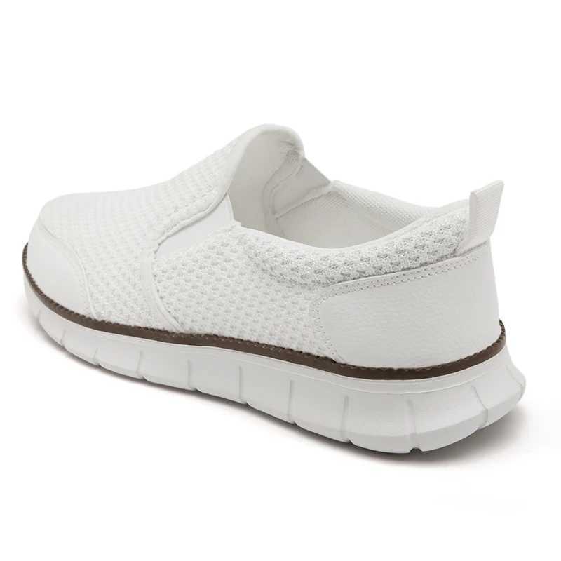 New breathable mesh casual sports shoes with soft soles outdoor shoes Vcani shoes anti slip mens flatbed Loafers Plus size 46 Y250320