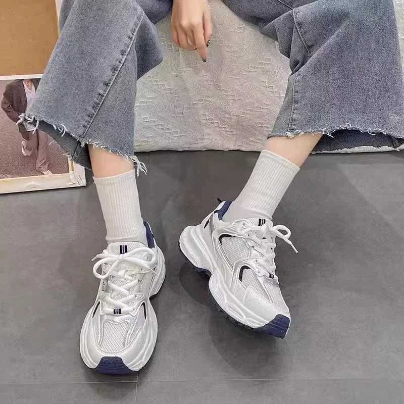 Spring New Womens Sports Shoes Fashion Casual Sports Shoes Comfortable Breathable Tennis Shoes M250321
