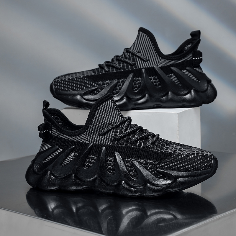 Free shipping 2025 New arrival women fashion sneakers black gray sport running shoes breathable hot athleisure runners trainers men Soft sole comfort 