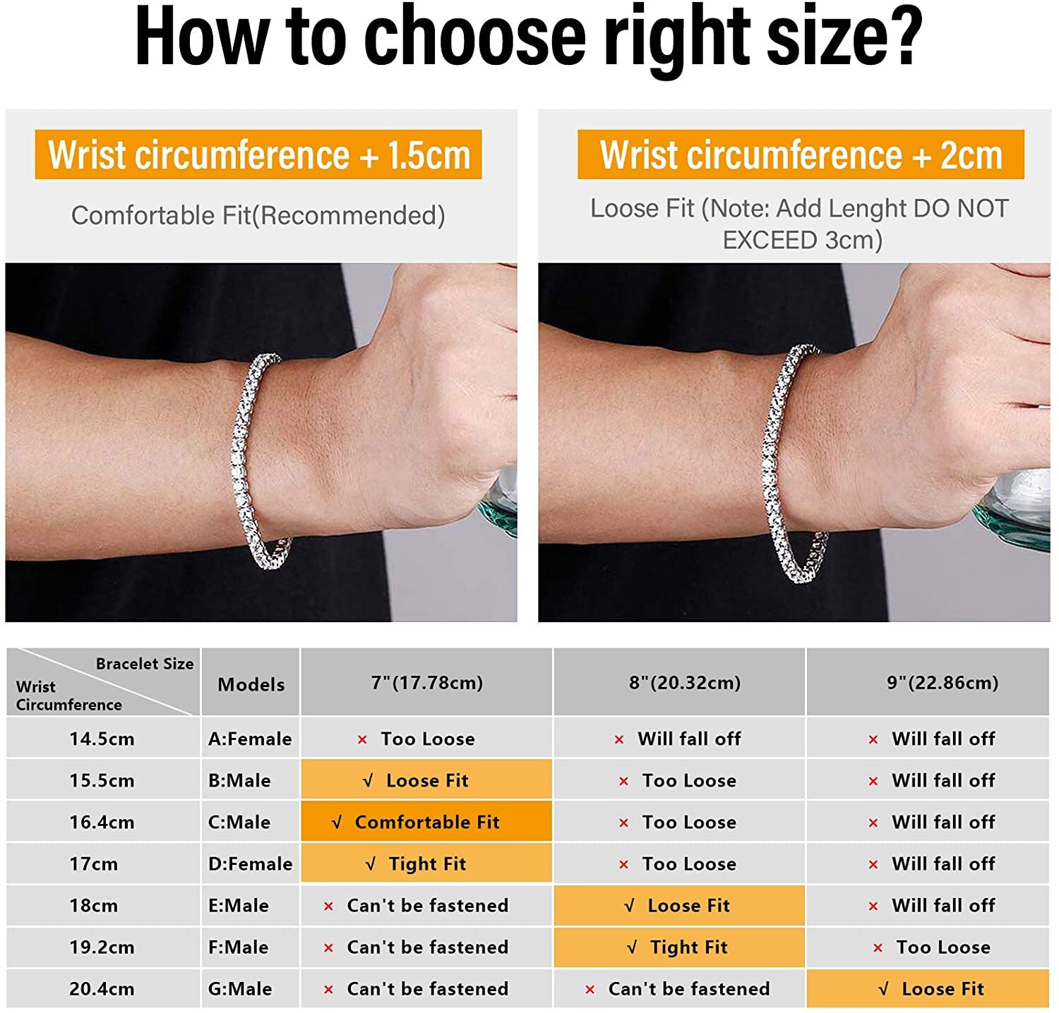 High Quality Brass 18/K Plated Tennis Chain Bracelet Iced Out 5A Cubic Zirconia Cz Mens Bracelets Gift Rapper Jewelry