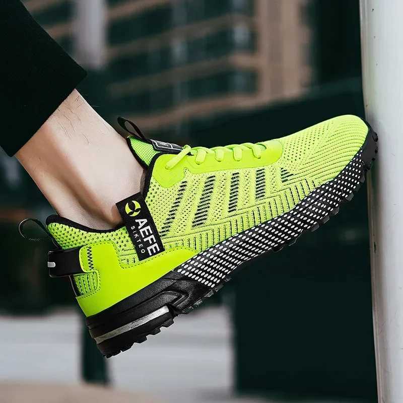 Mens sports shoe platform soft sole high-quality casual sports shoes running shoelaces outdoor training shoelaces Y250320