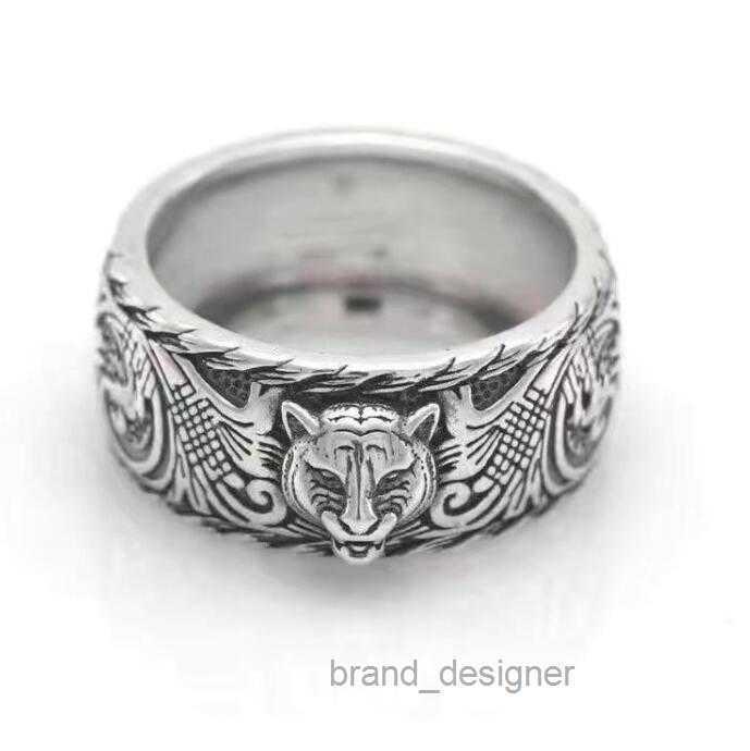 High Quality Designer Lover Ring Luxury Style Jewelry Men/Women Fashion Luxury Ring Gold Couple S925 High Polished Gift Box A208