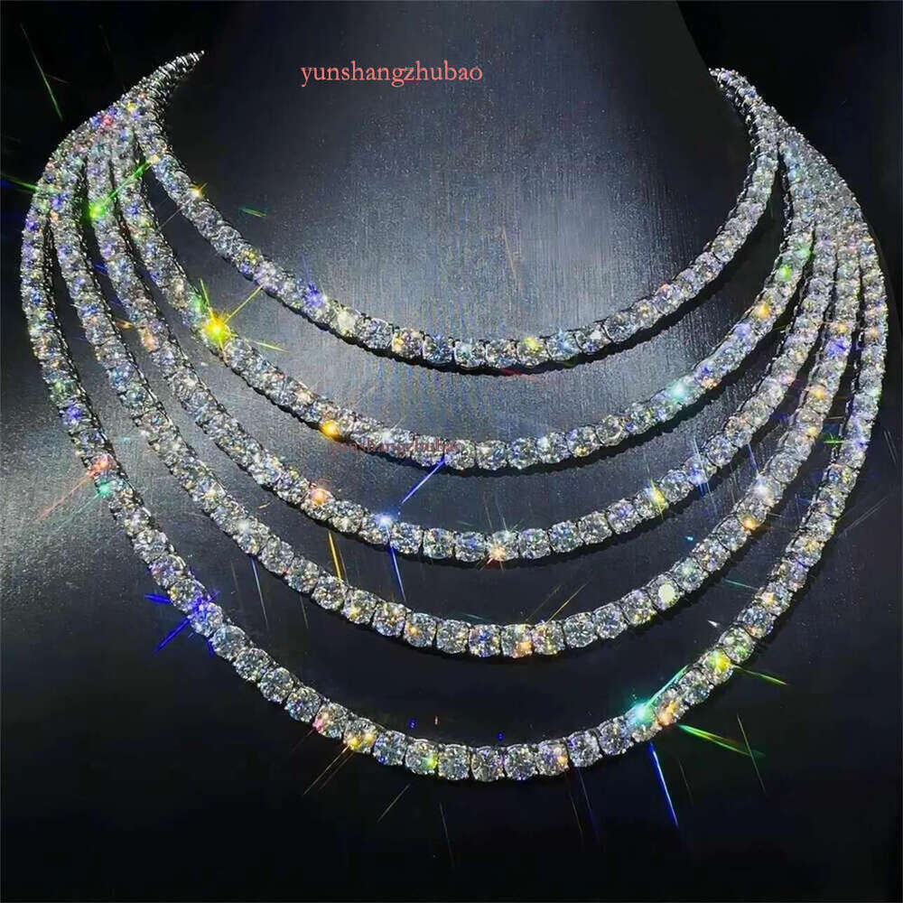 nature moissanite designer jewelry necklace ice out chains fashion bracelet cuban k love gift tennis chain charms jewelery