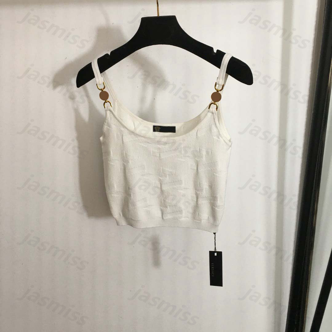 Summer Womens Luxury Tank Tops Designer Tanks Women Brand Knitted Sleeveless Teeshirt Woman High Quality Tops -8 Stylish Lady Vest Clothing Clothes DZD2503213