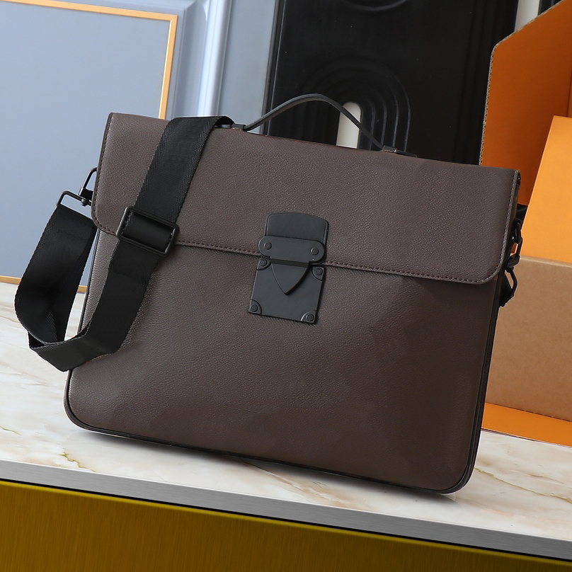 briefcases designer laptop bag briefcase women luxury bag computer bag handbags shoulder bags womens Fashion classic flower handbag with dust bag