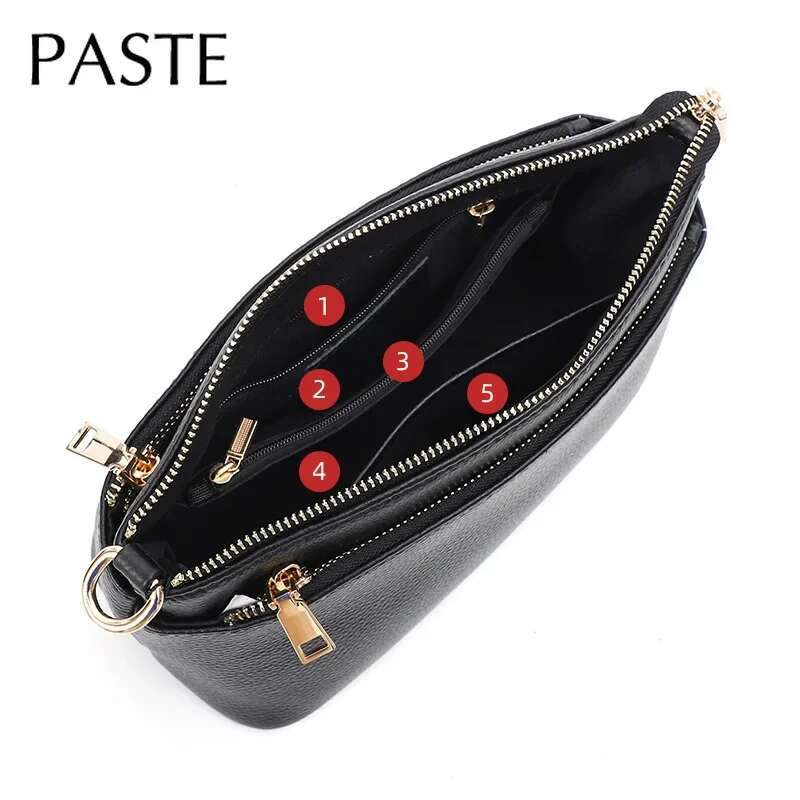 10 Colors Classic Shell Bag 100% First Layer Cowhide Leather Women Handbag Casual Female Shoulder Crossbody Purse Dropshipping