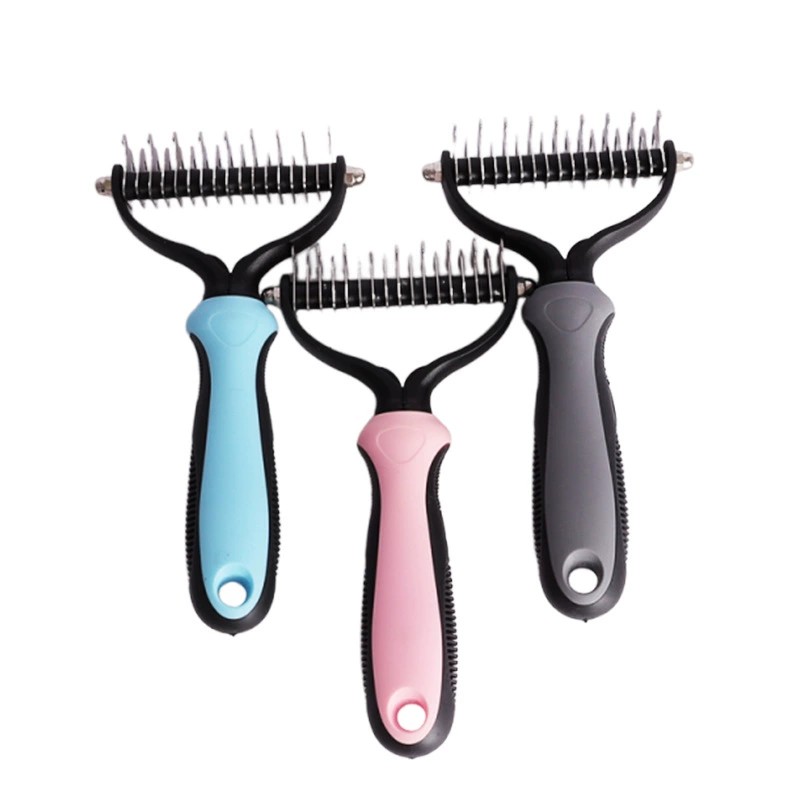 Spot and dog shaving pet removal open knot thinning comb, high-quality cat hair cleaning comb wholesale