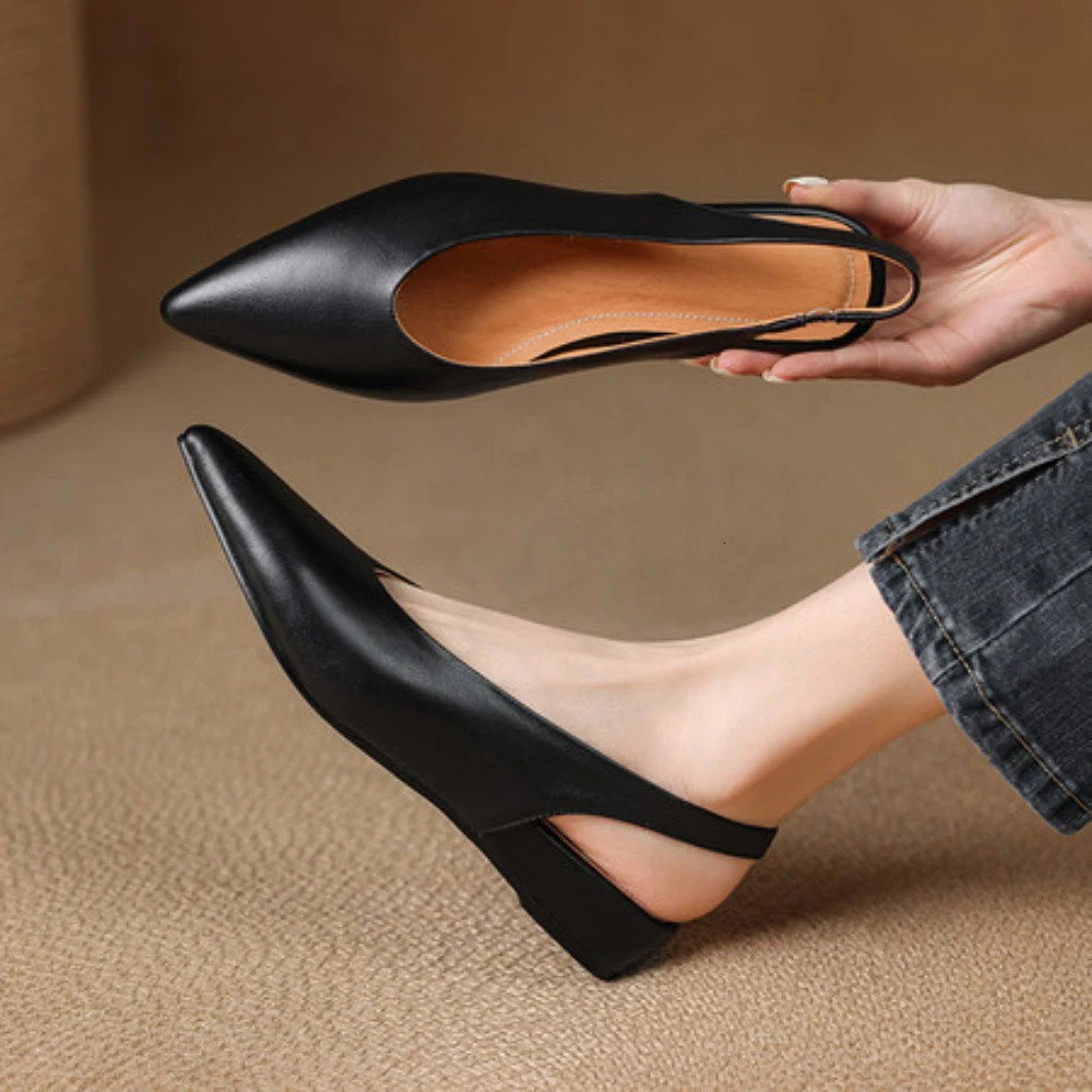 Summer flat toe half slider suitable for women fashionable jackets vacation beach shoes and professional womens sandals work 250321BJ - view 6