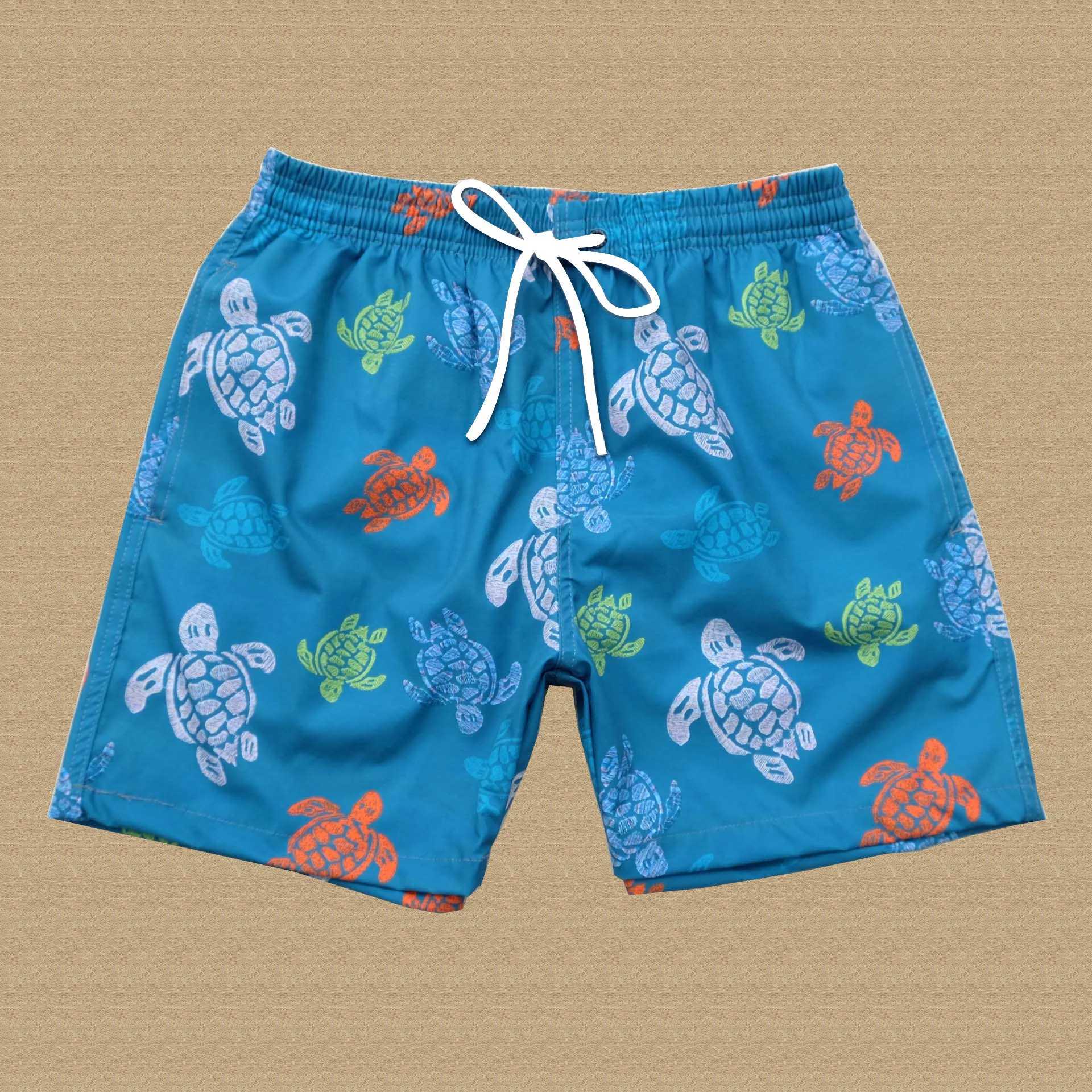Summer Bermuda Mens Beach Surfing Sports Trunks Quick Drying Loose Wear Casual Shorts Sports Gym Shorts Board Shorts W250321