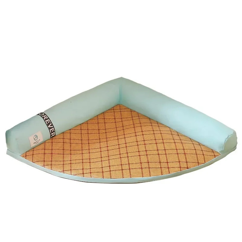 Summer Pet Cooler Cat Kennel Dog Ice Cooling Rattan Mat Bed Removable Washable Nonstick Hair Supplies 250312
