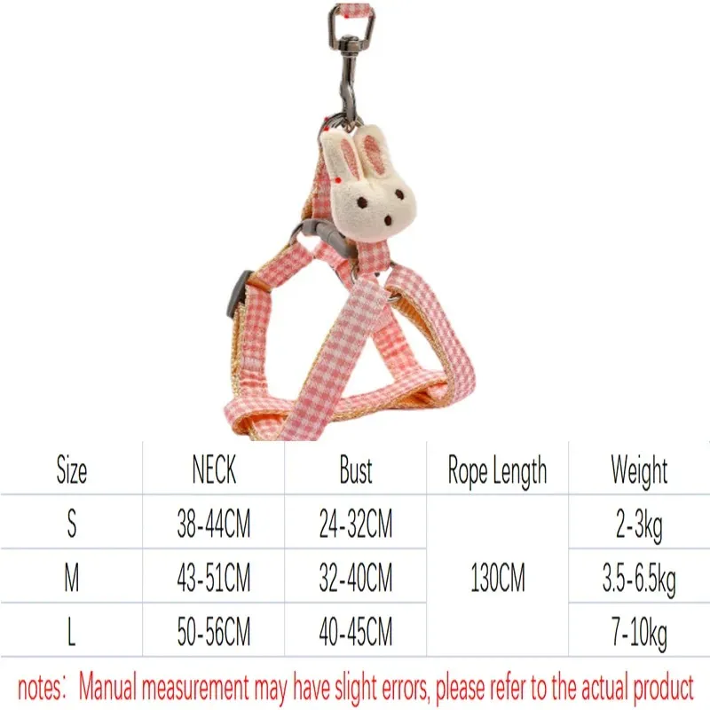 Small Dog Harness Leash Material Quick Release Nylon Straps Anti Pulls Dogs Pet Items Cat Leash Supplies Lanyard