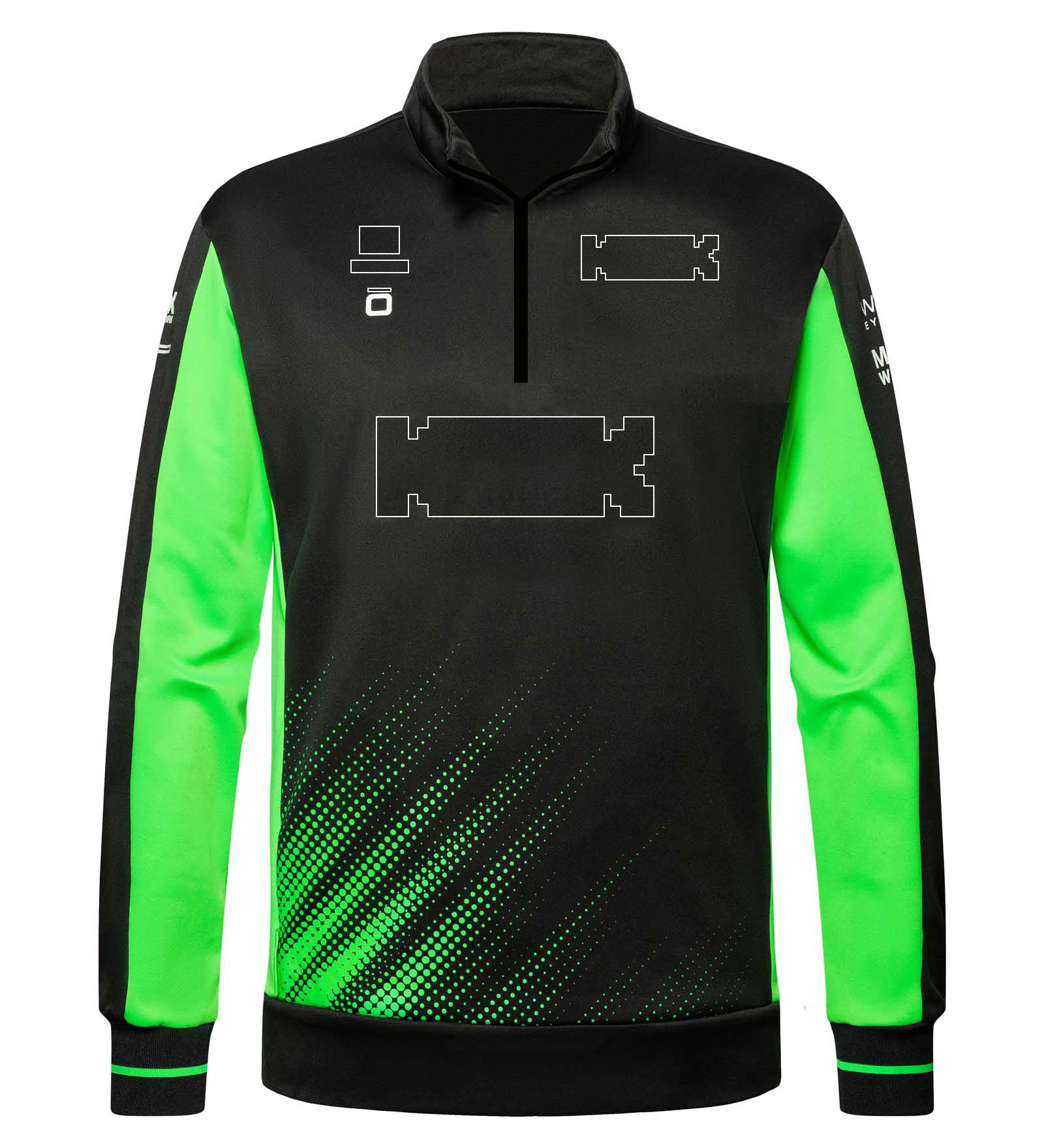 2025 F1 Team Formula 1 Driver Full Length Hoodie Men Racing Jacket Same Fans 1/4 Zip Midlayer Unisex Hooded Sweatshirt free shipping