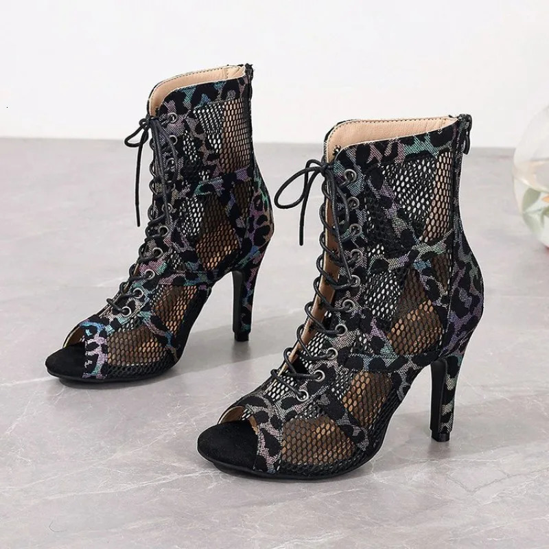 High heels womens sandals open style casual Latin dance shoes girls ballroom big size 43 250321BJ - view 4