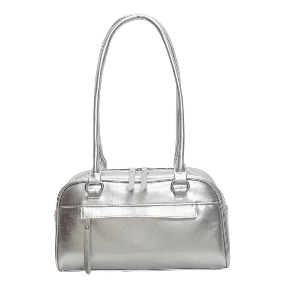 Womens shoulder bag multi pocket inner bag PU leather solid handbag work travel bag Y250320