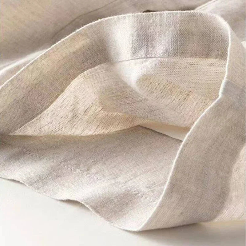 Summer Baggy Cotton Linen Pants Women Elegant High Waist White Wide Leg Pants Woman Casual Loose Straight Streetwear Bottom 250320