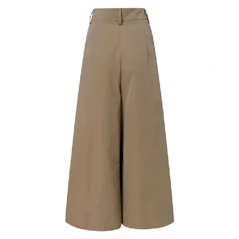 Wide Leg Pants For Women Palazzo Summer Printed Cropped Linen Comfy Baggy Trousers With Femme 250320