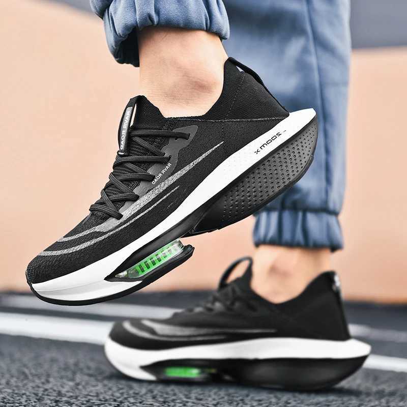 Marathon Air Cushion Men Sports Running Shoes Breathable Lightweight M Cfortable Athletic Training Sneakers Tennis Shoes Y250320