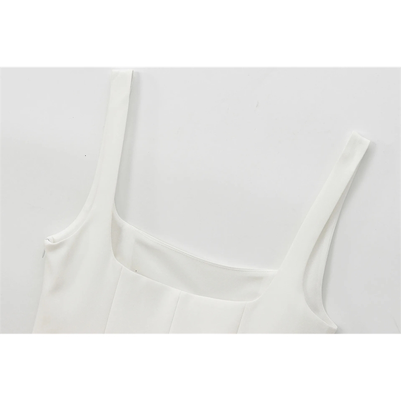 ZRWomens Fashionable European Style Spicy Girl Sexy Strapless Tank Top Polyester Fabric Discount Bulk Fall Winter Arrival 250320