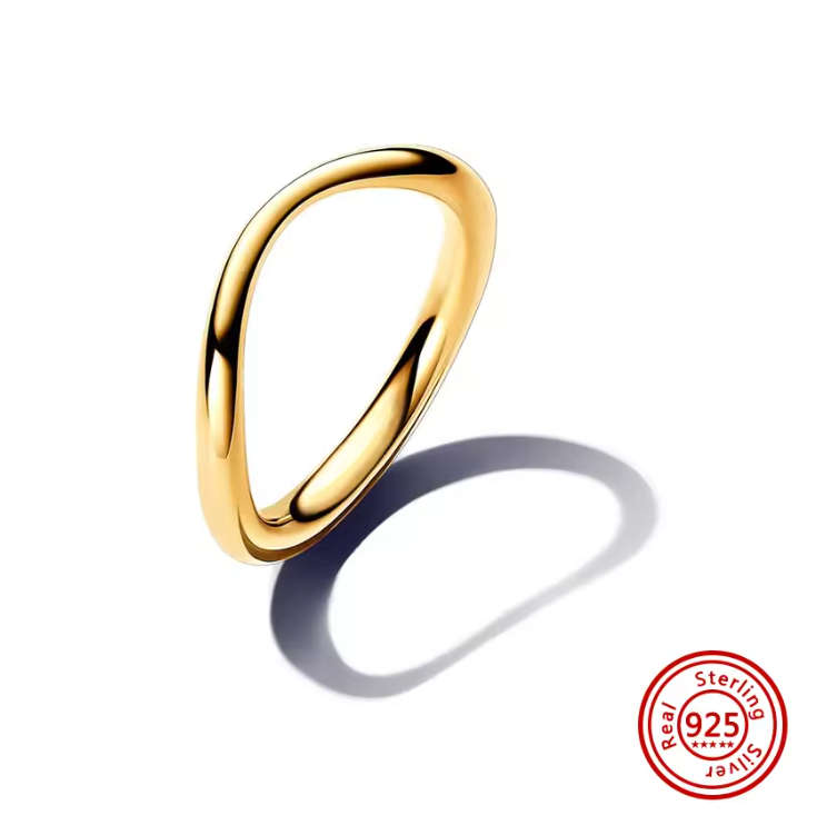 New 925 Sterling Silver Classic Pearl Star Moon Ring Sparkling Butterfly Zircon Rings For Women Jewelry Gift for Friend Fashion jewellry wholesale