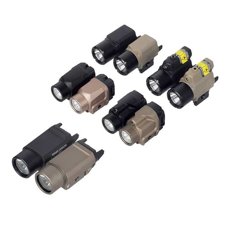 Tactical weapon flashlight metal 1000 lumens TLR1 LED flash 20mm Glock 17 air gun TLR7 reconnaissance flashlight hunting gun light X250321