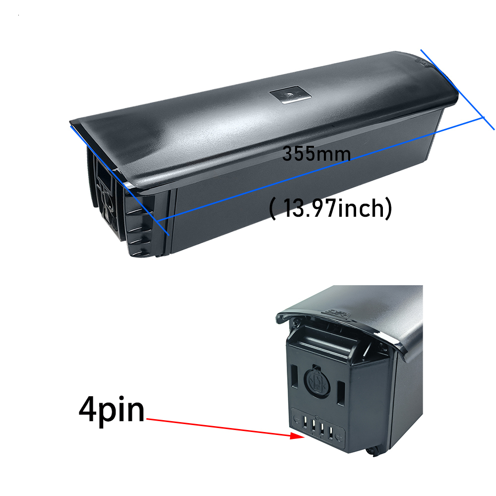 48V Integrated Battery 12.8Ah 14Ah for EBC Model R/ E Aventon Level 1 2 R4 R3 Reidcycles Smrfs Defender explorer