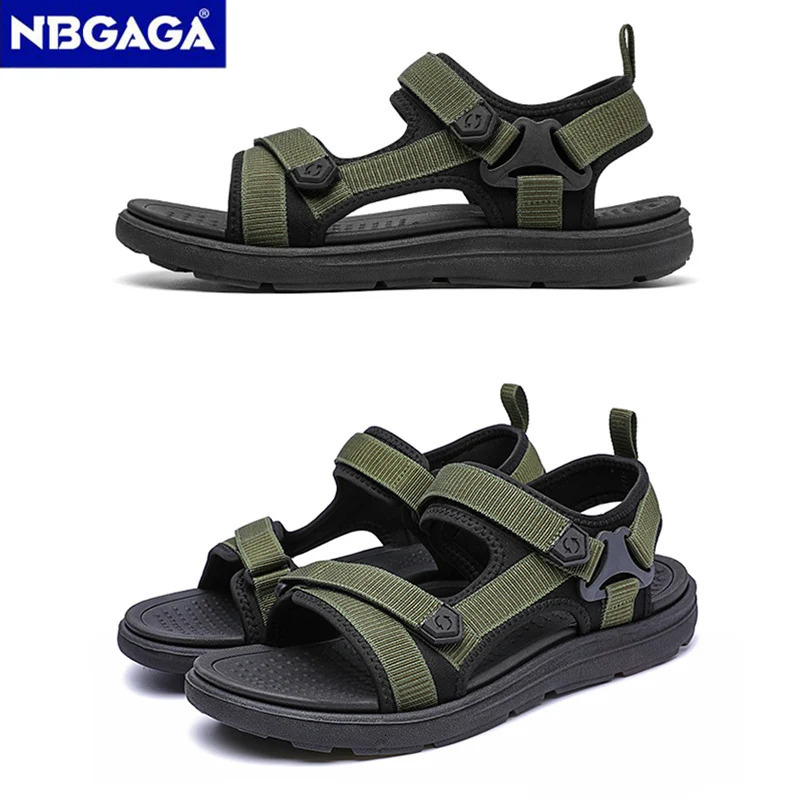 Summer Men Sandals Fashion Leisure Beach Holiday Sandals for Mens Lightweight Shoes Outdoor Comfortable Casual Sandals 250317