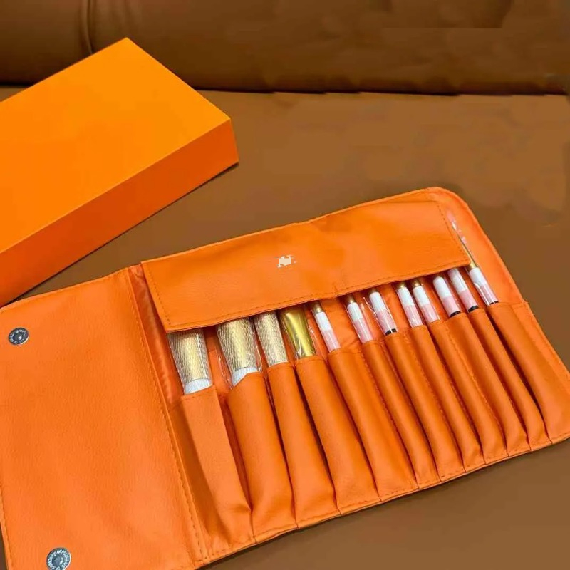 Designer Makeup Brushes Wool Loose Powder Correcting BrushBlush Foundation Brush Complete Gift Set