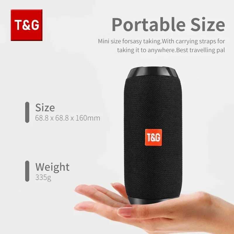 TG117 BT Speaker Portable Wireless Speaker Outdoor Waterproof Stereo Surround Supports TF Radio altavoz BT M250321