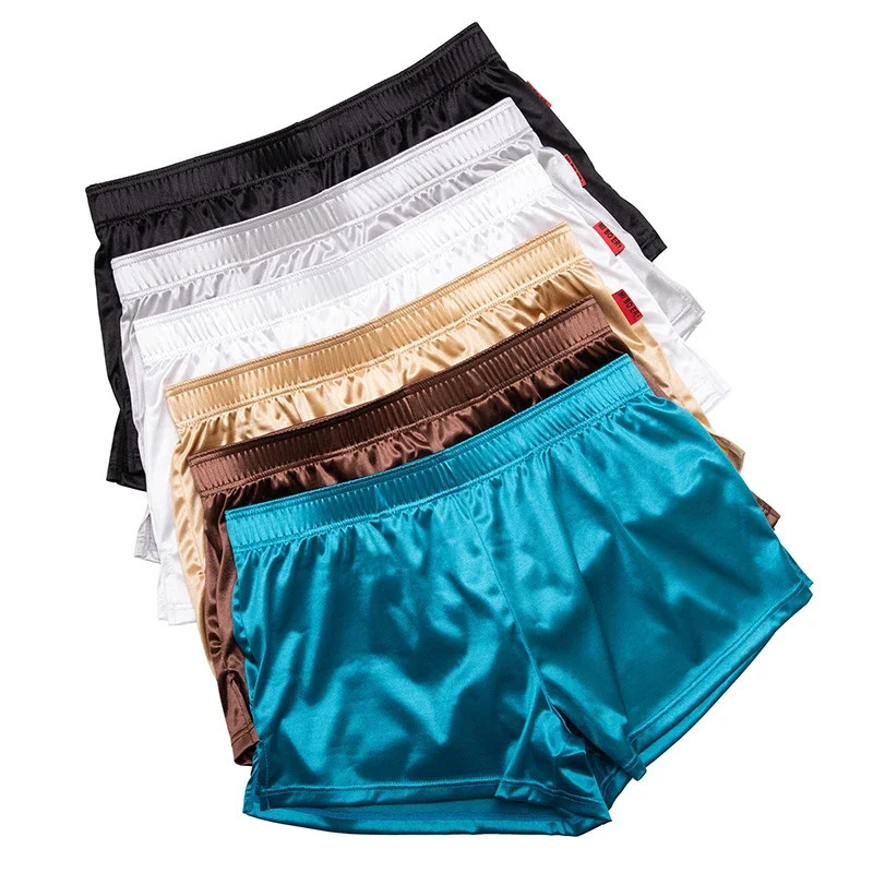Mens s Pants Loose Breathable Panties Homewear Boxers Casual Youth Sleeping Shorts 250320