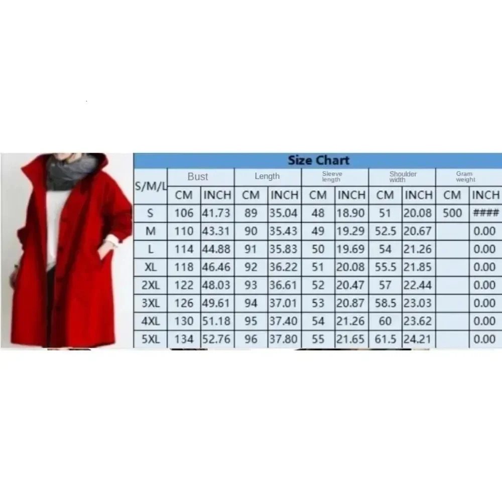 Womens Rain Jacket Autumn and Winter Loose Hooded Trench Jackets Oversized Elegant Windbreaker Comfortable Coat Outwear 250320
