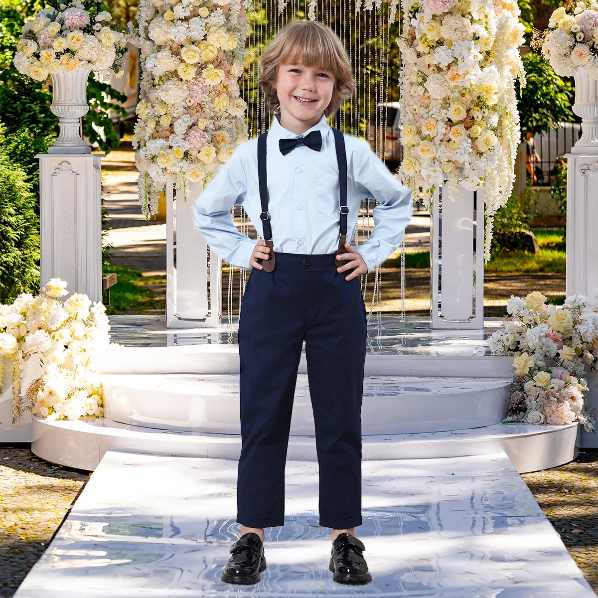 Baby Boy Clothes Toddler Wedding Suit Infant Birthday Party Gift Christening Chritmas Outfit Kid Easter Church Baptism Xmas Set 250320