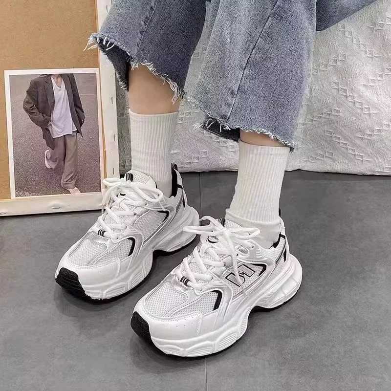 Spring New Womens Sports Shoes Fashion Casual Sports Shoes Comfortable Breathable Tennis Shoes M250321