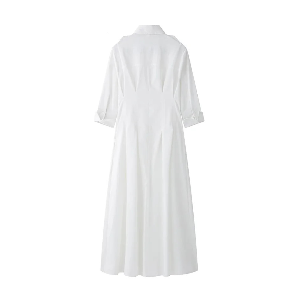 RARA womens long sleeved shirt with elegant and comfortable pleated collar n suitable for daily casual wear 250317