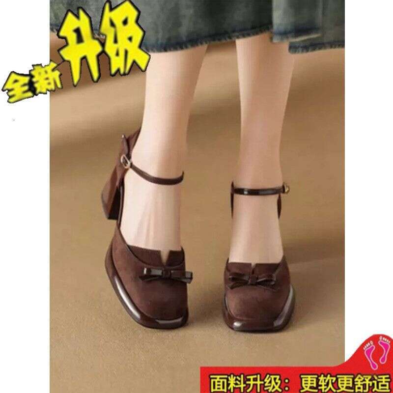 High Heel Z Summer New Style Baotou Sandals Women S Versatile And Comfortable One Button Hollow Coarse High Heels