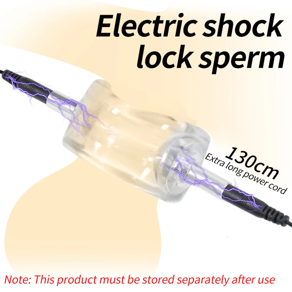 Electro Shock Penis Massager Vibrators Sex Toys for Men Glans Vibrator Penis Trainer Ring Delayed Ejaculation Penis Vibrator 250320