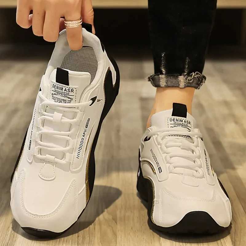 Mens Shoes Fashion Casual Mens Sneakers Lightweight Soft Man Sport Running Shoes Cfort Platform Vcani Shoes 47 Slippers Y250320