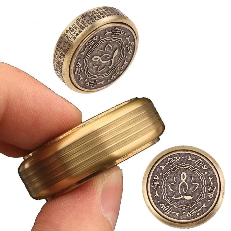 Zen Buddha Fidget Spinner Adult Metal EDC Fidget Toys ADHD Hand Spinner Antistress Toys Anxiety Stress Relief Desk Toys 250320