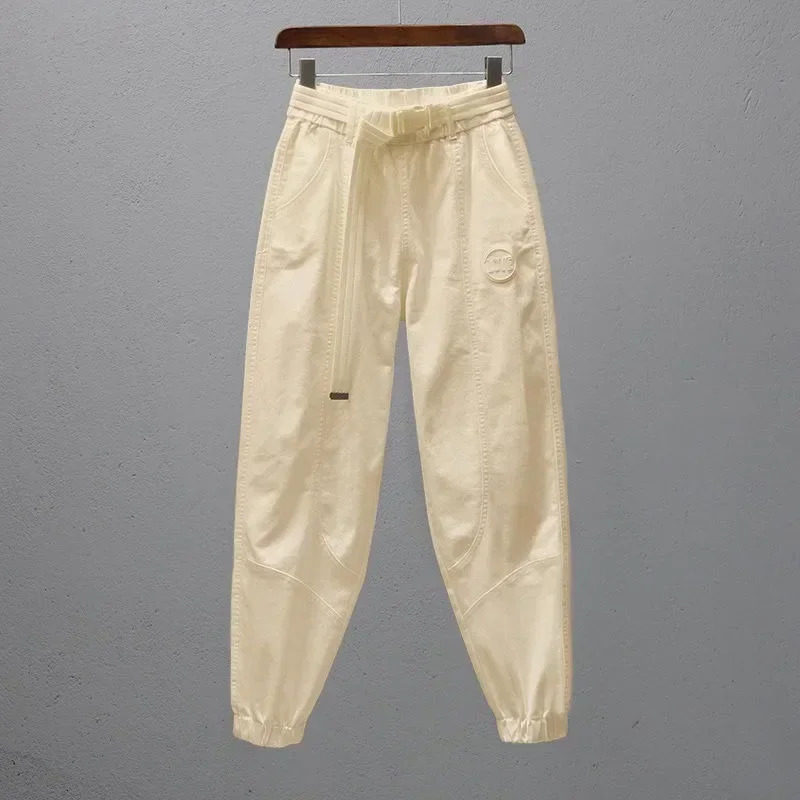 Versatile Womens Harlem Pants Elastic Waist Sport are perfect for spring and summer plus size slimming womens pants 250320