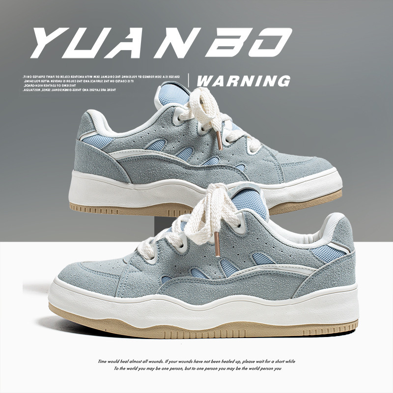 2025 Designer fashionable casual shoes Popular Bread Shoes Spring New Collection Thick soled Men's Board Shoes Summer Shoes Men's Trendy Sho