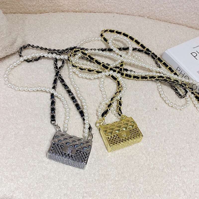 Fashionable Metal Shoulder Bags For Women High Quality Crossbody Designer Clothing Accessories Satchel Cute Mini Dia Bag