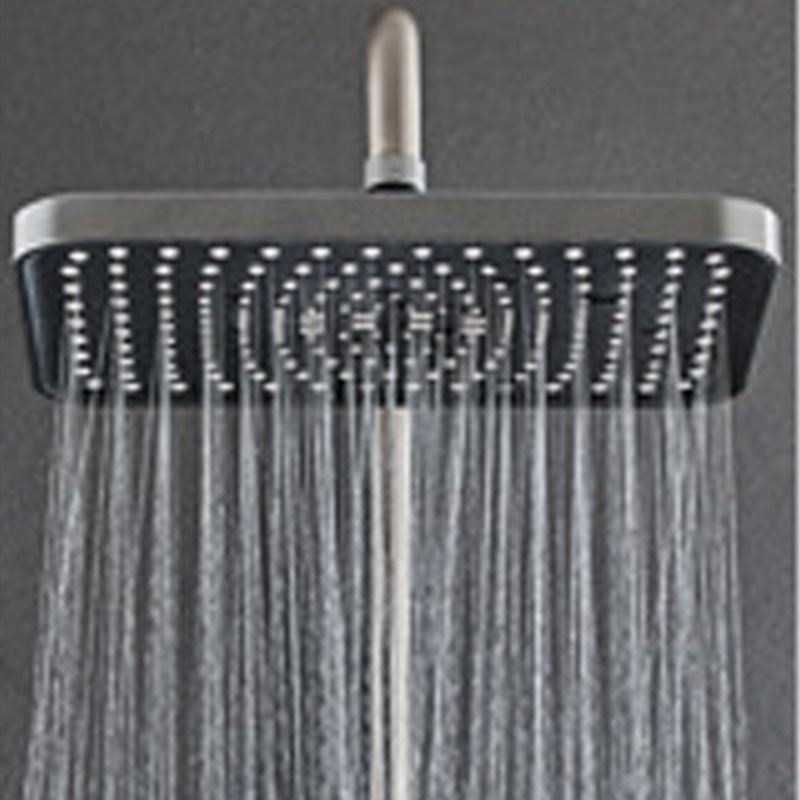 Innovative Modern Gunmetal Grey Wet Room Shower System with Touch Screen Controls