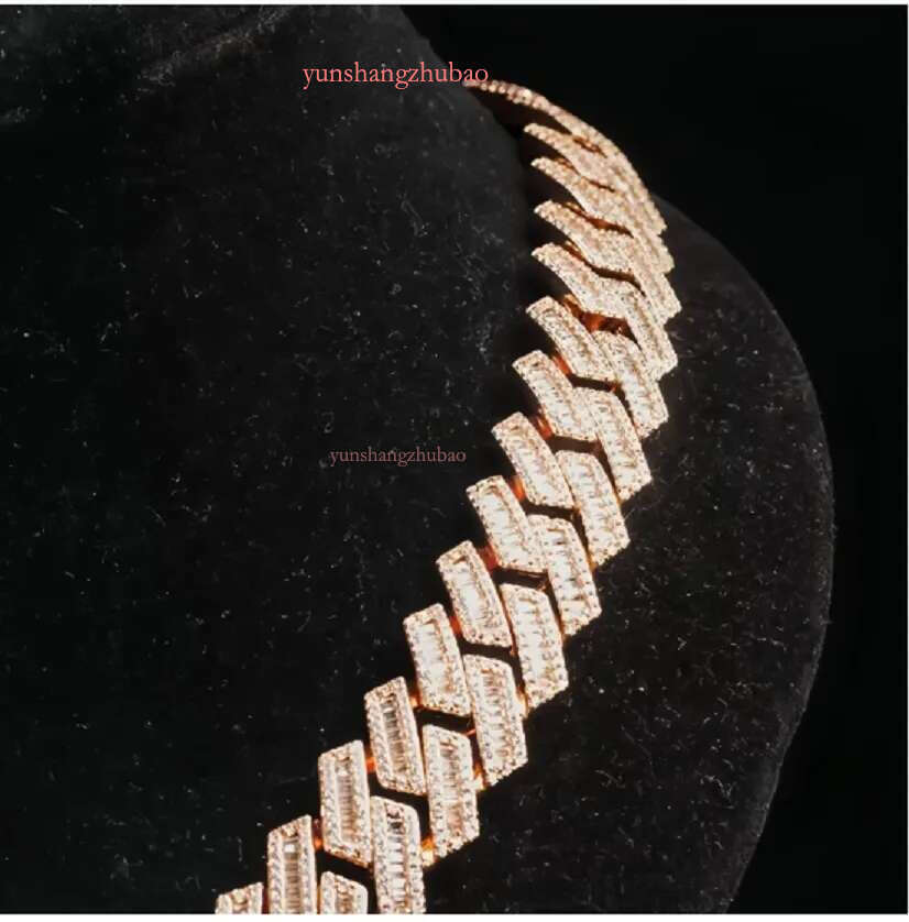 Cuban necklace DESIGNERS Pendant Vvs Moissanite Iced Out Sterg Sier Pass Dia Test Hip Hop Chains for Men Jewelery
