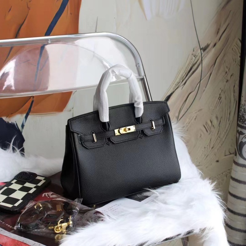 H bag New Birkinis Bag Women's Handbags Kellys Bag Shoulder Crossbody hermebag