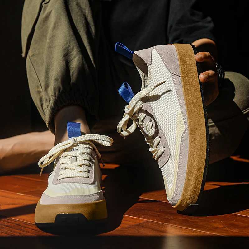 Lightweight Mens Canvas Shoes Comfortable Low-cut Vcani Footwear Men adrille Non-slip Casual Sneakers Men Flats 2024 Y250320