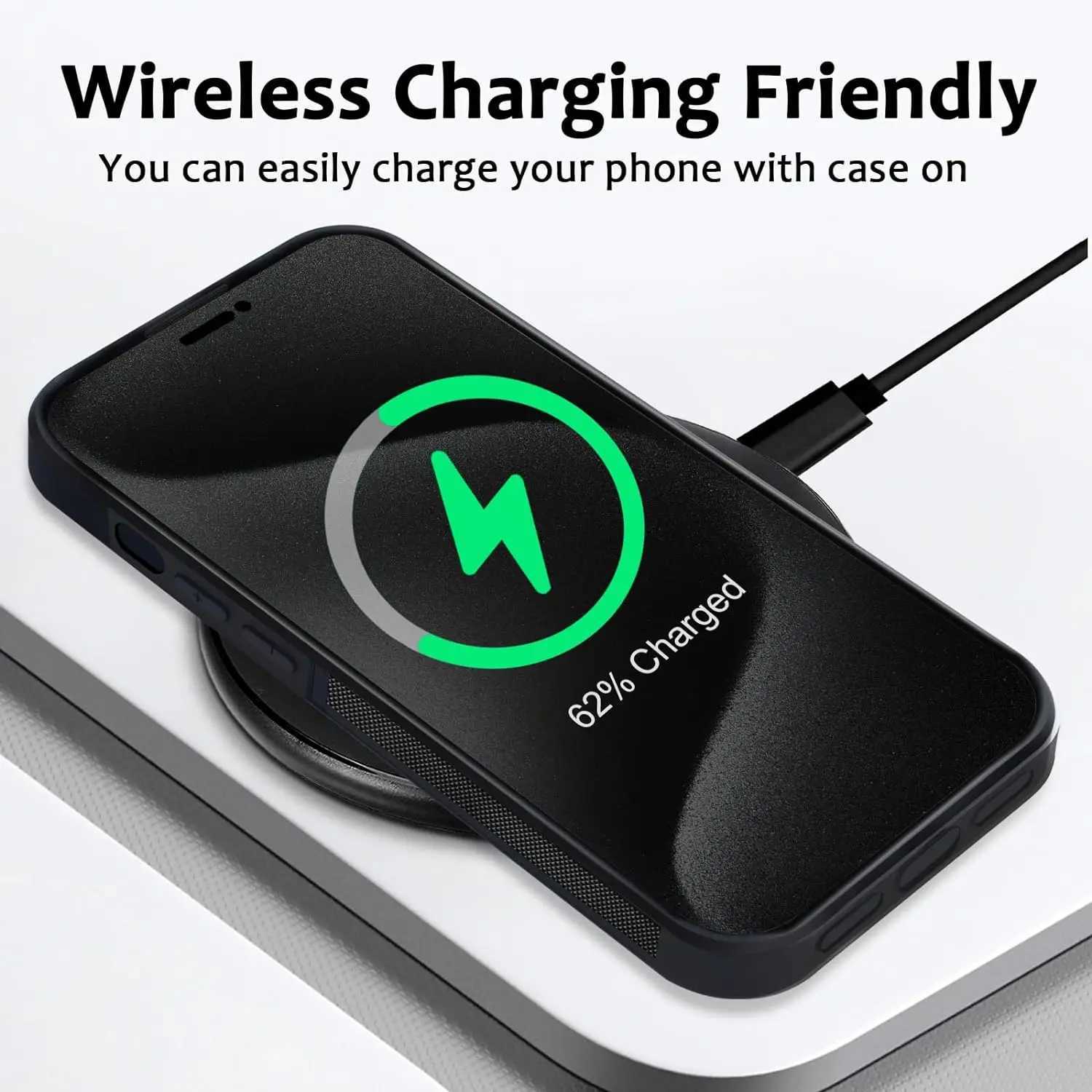 Luxury Gloss True Carbon Fiber Sheath for iPhone 15 Pro Max 14 13 11 Case Wireless Charging Forged Fiber Cover Shock Resistant O250321