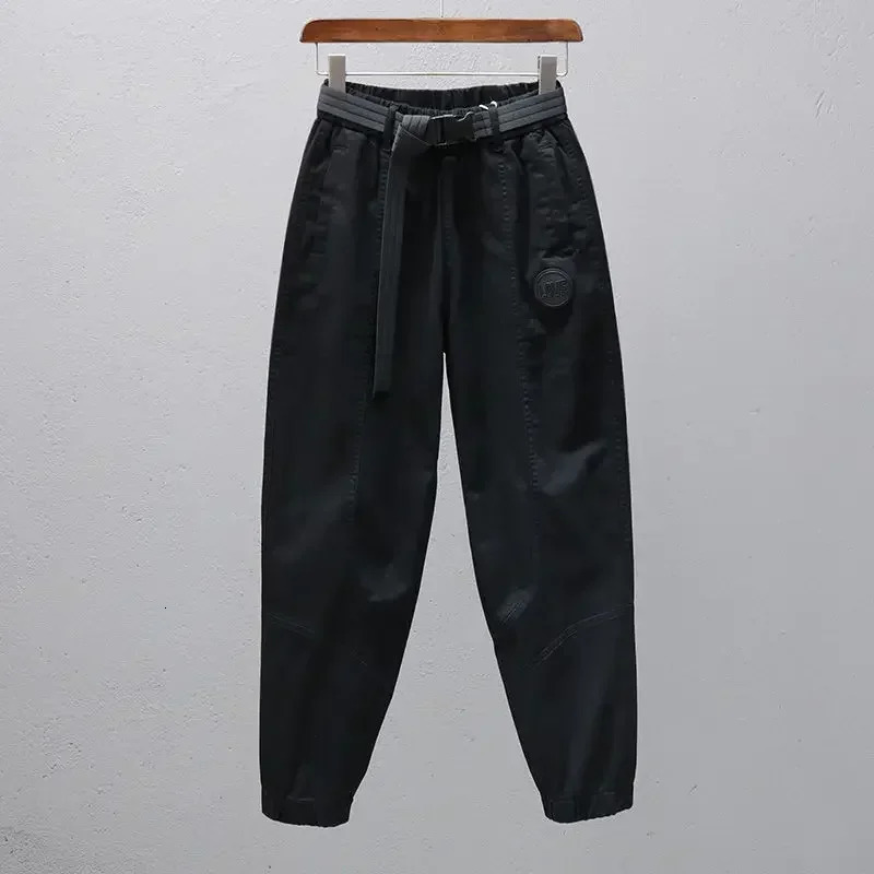Versatile Womens Harlem Pants Elastic Waist Sport are perfect for spring and summer plus size slimming womens pants 250320