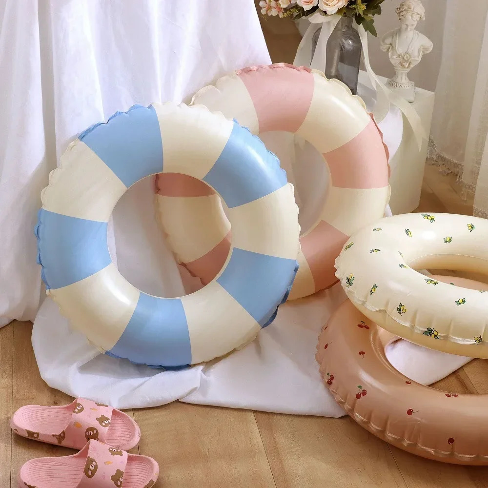 Donut Swimming Ring Inflatable Pool Float for Teen Kids Circle Baby Swim Tube Water Play Toys 250313