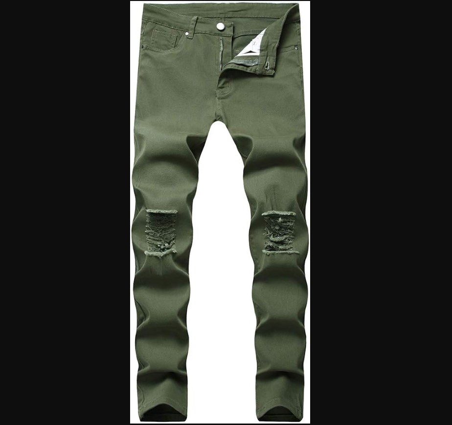 Men's Jeans Small leg jeans men's tight elastic men's pants minimalist style 2025 new generation release men's jeans trend 609