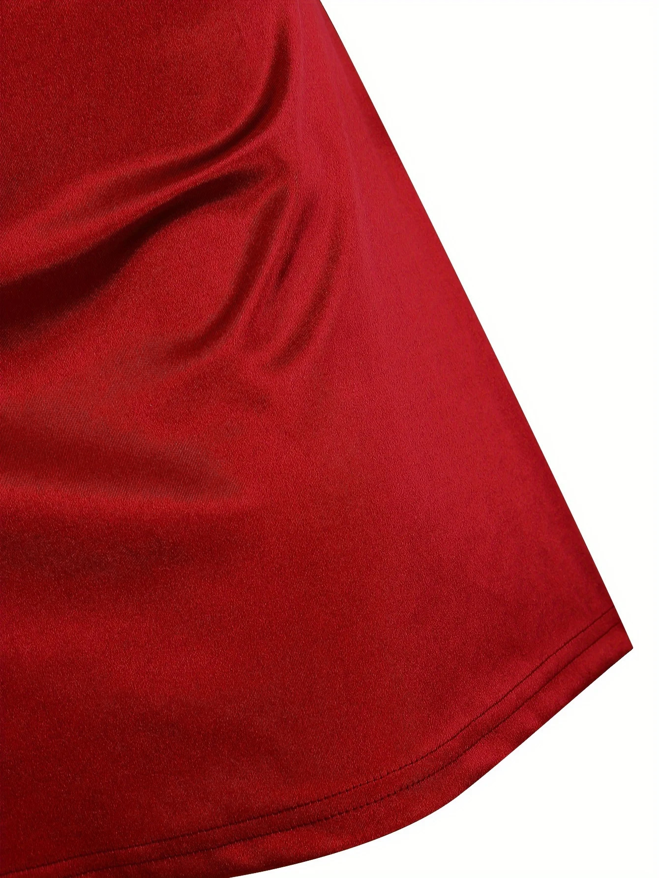 Lady and woom Satin hip suspender dress womens 250320