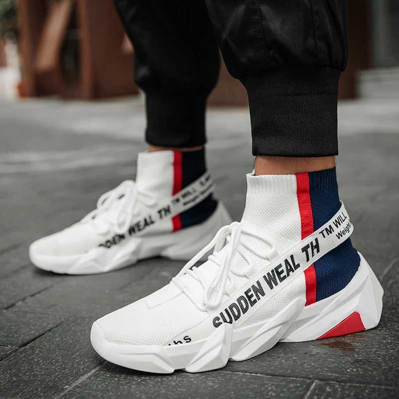 Mens splicing fashion trend street youth student outdoor mat casual shoes 46 47 plus size Y250320